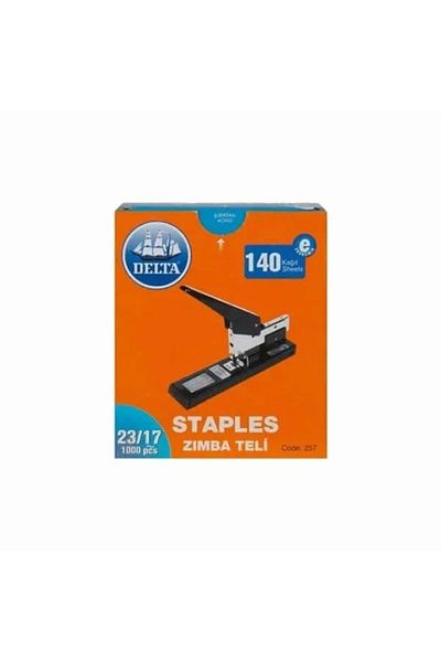 Delta Staple Wire - 1000pcs, 140 Pages, 23/17 257 Model