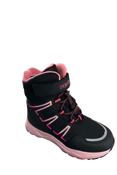 pepino Pk24-1361 Filet Girl's Snow Boots - Black Pink