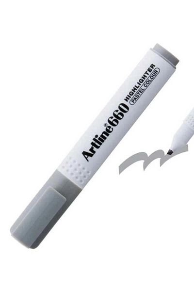 artline Gray Pastel Highlighter Ek-660