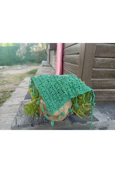 El örgüsü Ydr Design Hand Knitted Bandana
