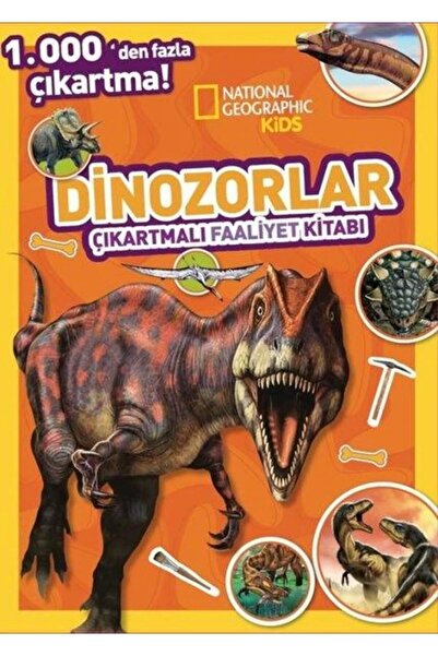 Genel Markalar NG  Kids Dinozorlar Çıkartmalı Faaliyet Kitabı