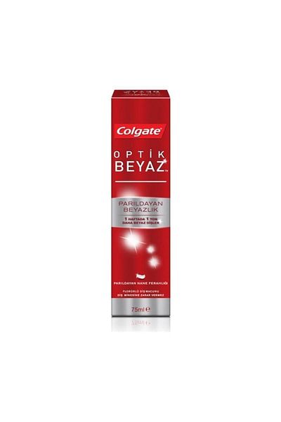 Colgate Colgate Fluoride Toothpaste 75ml Optic White Brilliant White