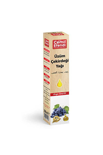 Cemilefendi %100 Doğal Soğuk Sıkım Saf Üzüm Çekirdeği Yağı 250ml