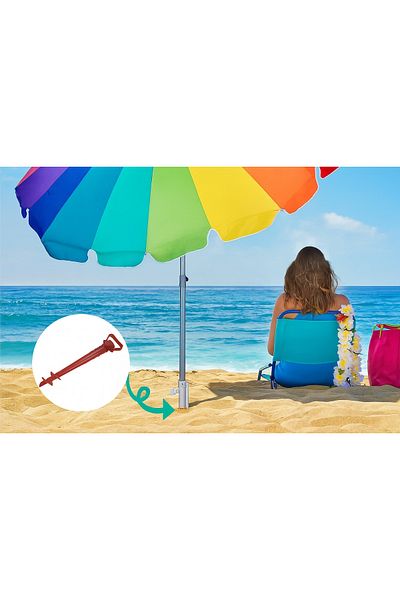 Boldy Umbrella Stake - Umbrella Holder - Umbrella Stabilizer - Garden Umbrella Stake - Camping Stake 42 Cm.