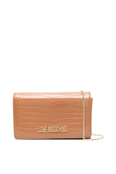 Love Moschino BAZAR LESKLÝ CROCO PU NOCE