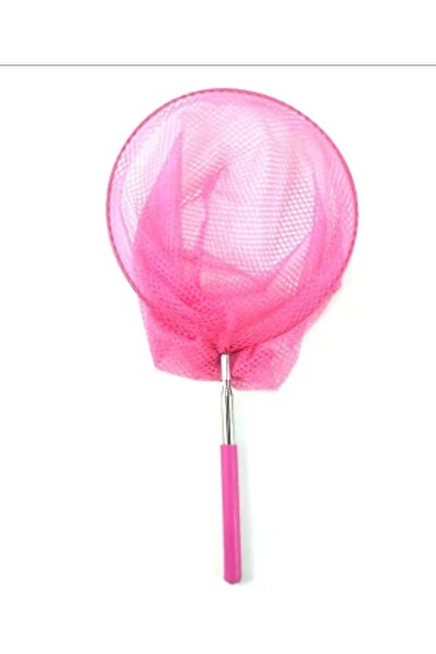 senbio akvaryum balık kepçesi (PEMBE RENK) kelebek böçek muhabet kuşu yakalam...