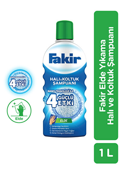 Fakir Elde Nano Teknolojili Halı Ve Koltuk Şampuanı 1000 ml