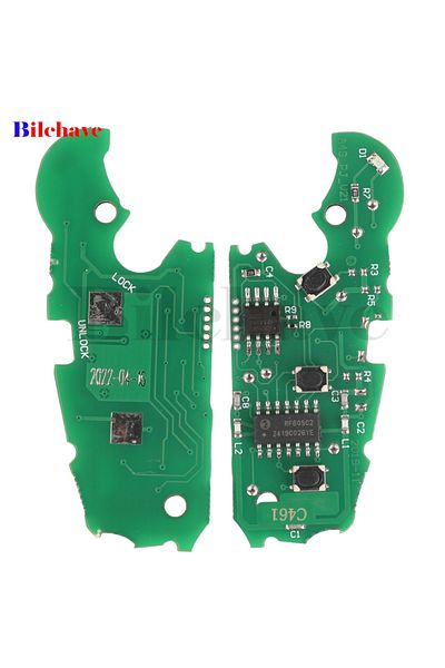 jingyuqin Only Circuit Board 433mhz Ask Id48 Chip 8p0837220d Remote Car Key For Audi A1 A3 Tt S1 S3
