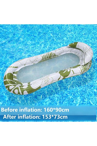 Generic Inflatable Pool Float Lounger Raft 160*90cm Floating Mat Inflatable Cont