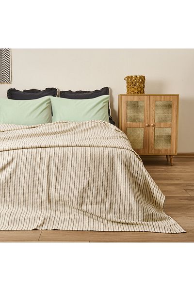 Evidea Soft Brisa Double Pike - Ecru -220X240 cm
