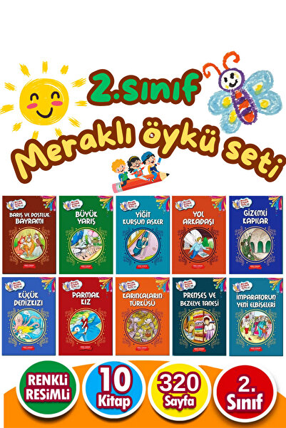 GÖNÜL YAYINCILIK 2.sınıflar Için Okumayı Sevdiren Süper Hikaye Kitabı Seti