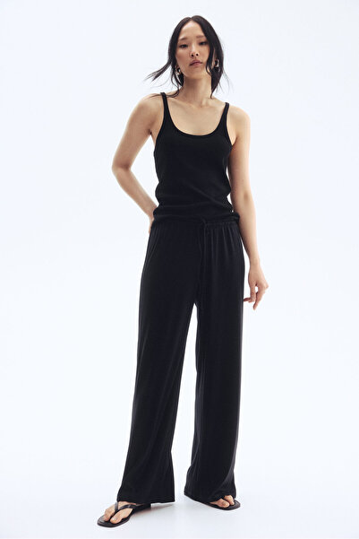 H&M Delik Desenli Pijama Altı