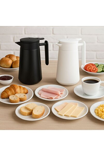 MİSSCAFE Çelik Termos Siyah 850 Ml