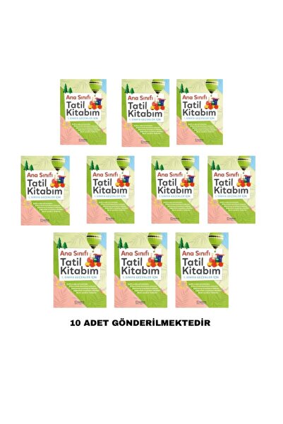 Uçanbalık Yayıncılık UÇANBALIK (Tudem) Okul Öncesi - Anasınıfı Tatil Kitabı 1...