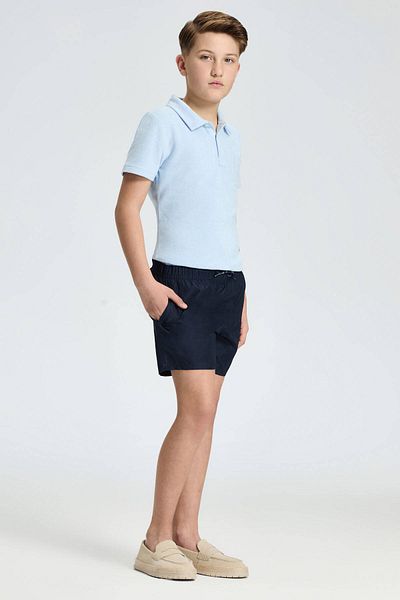 Hemington Special Cut Navy Blue Quick Dry Children's Swimsuit