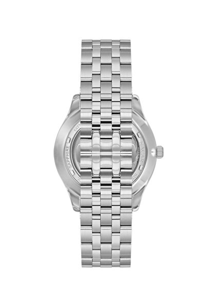 Nacar Sapphire Glass Classic Silver Men's Watch Nc42-299358-Abm