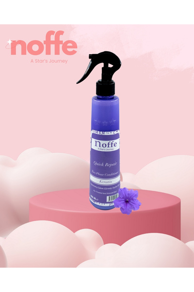 noffe Keratin Fön Suyu 400ml Keratinli Çift Fazlı & Elektriklenme Önleyici & ...