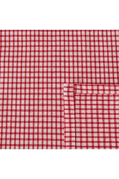 Evidea Soft Gingham Runner - Red - 50X130 cm