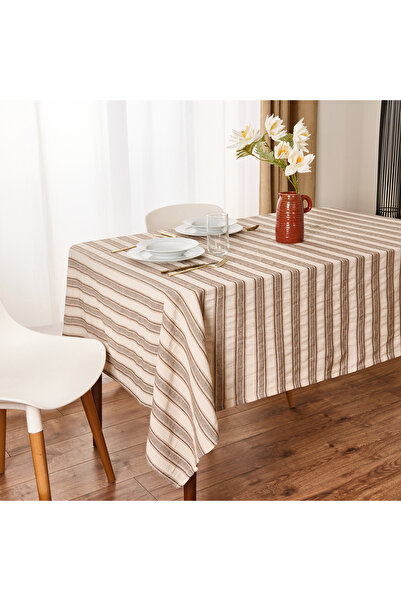 Evidea مفرش طاولة سوفت فريا - إكرو / بيج - 140x200 سم