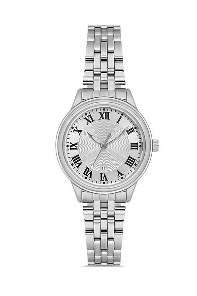 SPECTRUM PREMİUM Spectrum Premium Steel Cord Women's Wrist Watch with Calendar
