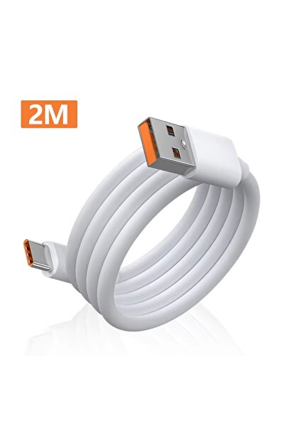 Choice كابل شحن سريع USB من النوع C بطول 2 متر لهواتف Mate 40 و 50، سلك USB-C...