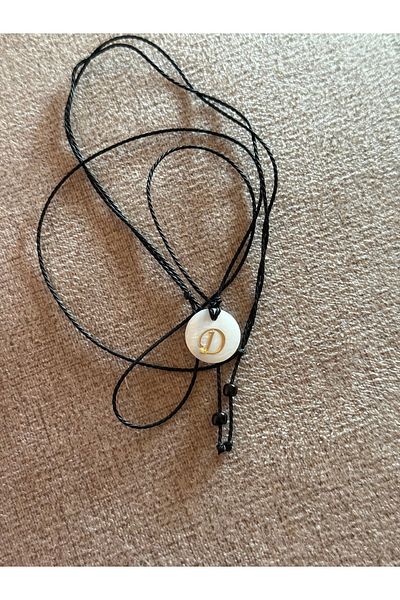 DGK COLLECTİON Letter D Complement Adjustable Necklace