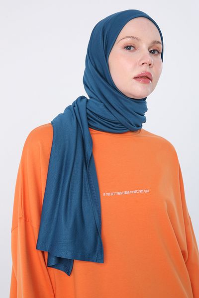 LA SEFA Hijab Combed Shawl Plain