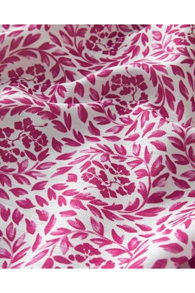 Mena Rise Home Carnival Floral Polyester Tablecloth Fuchsia 1108107