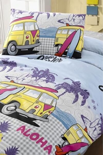Mena Rise Young Duvet Cover Set Ranforce Single 160X220 1122991