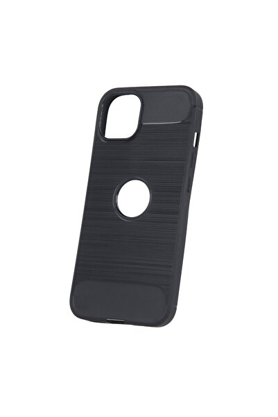 OEM Husa spate Simple Black pentru protectie iPhone 13 Pro Max, din TPU, neagra