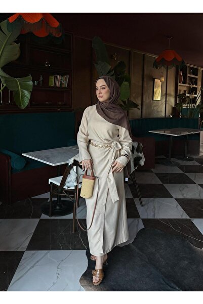 Marselline Σετ Κρεμ Λινό