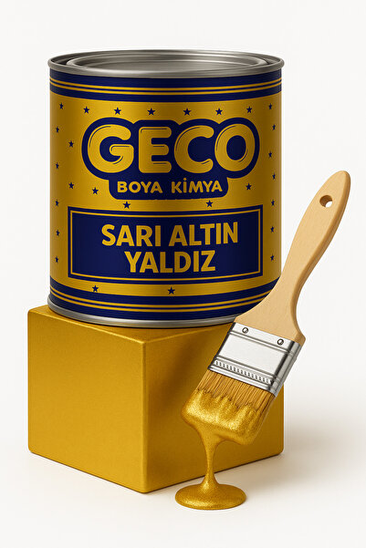 Geco Altın Yaldız Boya 0.75lt