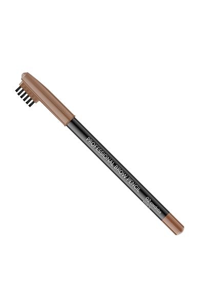 Vipera Eyebrow Pencil, 02 Brown, 1.15 G