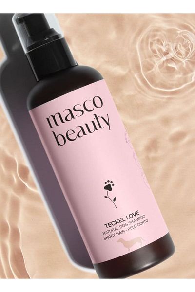 Masco Beauty Teckel Love Short Hair Dog Shampoo - Made in Spain