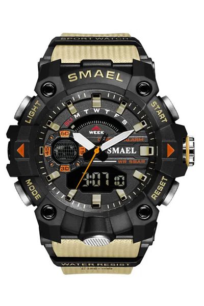 SMAEL 8040 Digital Analog Sport Military Men Wrist Watch