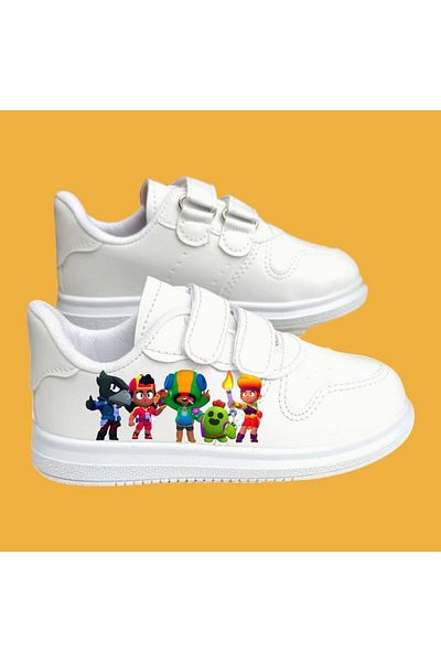 archiepet Svart Wear Brawl Stars Printed Kids Boys & Girls Children Shoes
