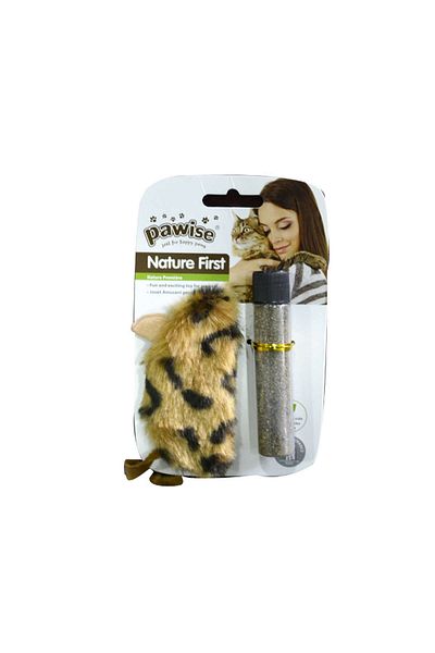 Pawise Cat Toy Catnip Mouse Hnzrn