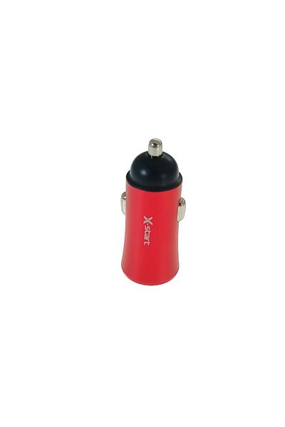 X-start Car Charger Dual Usb 3.6 A, Cc097, Dc 12-24v, Red
