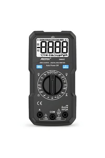Mestek Dm95C Manual Range Portable Mini Multimeter