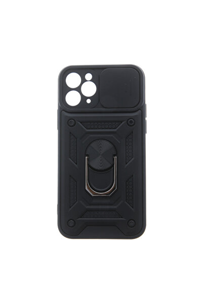OEM Husa spate Antisoc Defender Slide Armor, compatibila iPhone 14 Pro, neagra