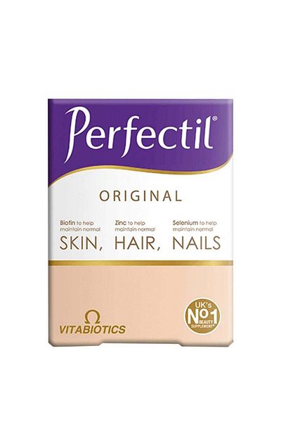 Vitabiotics أقراص بيرفكتيل الأصلية للبشرة والشعر والأظافر، 30 قرصًا، قد تختلف العبوة