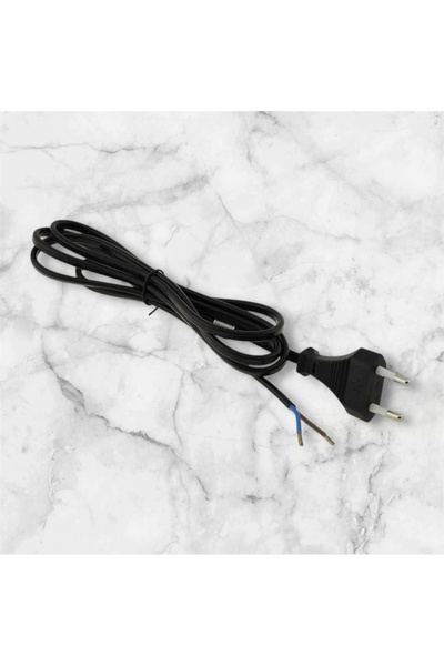 erşahaydınlatma 1.20 metre 2x0.50 elektrik kablosu (fişli kablo)