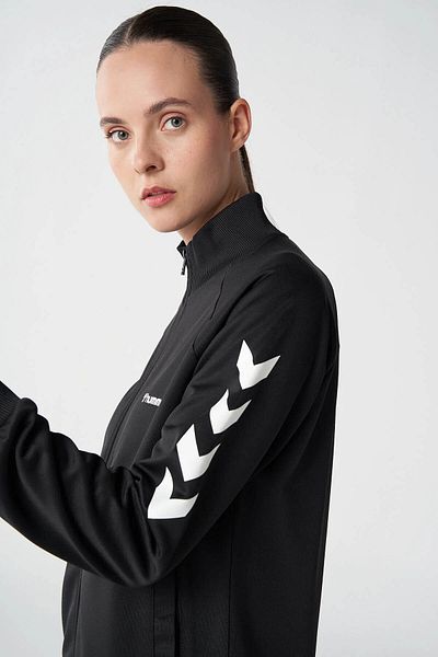hummel Genesa Zip Jacket Black Women's Sweatshirt 921773-2001