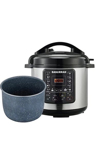 basara 6L Granite Electric Pressure Cooker 1000W