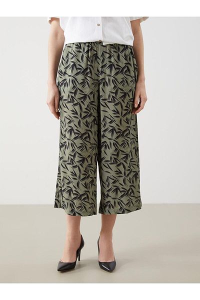 LC Waikiki Capri de damă cu model cu talie elastică (S5)