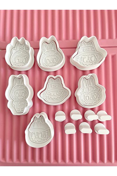 By Selen Suyolcu Labubu Cookie Set - Set of 7