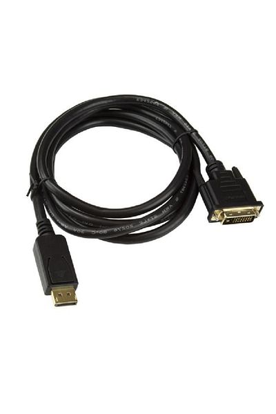 OEM DISPLAYPORT - DVI cable, length 3m, gold-plated plugs, male-male type