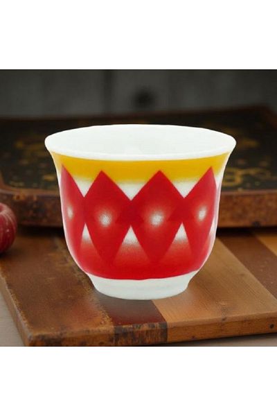 BASURRAH 12-piece traditional Arabic coffee cup set