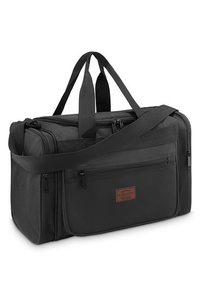 zagatto Airplane travel bag 20L, black, 40x20x25 cm, Wizz/Ryanair cabin size, waterproof, ZG849