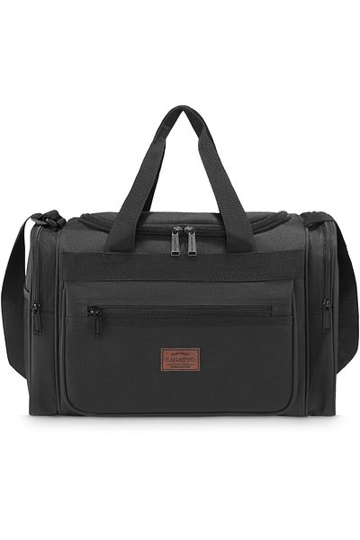 zagatto Airplane travel bag 20L, black, 40x20x25 cm, Wizz/Ryanair cabin size, waterproof, ZG849